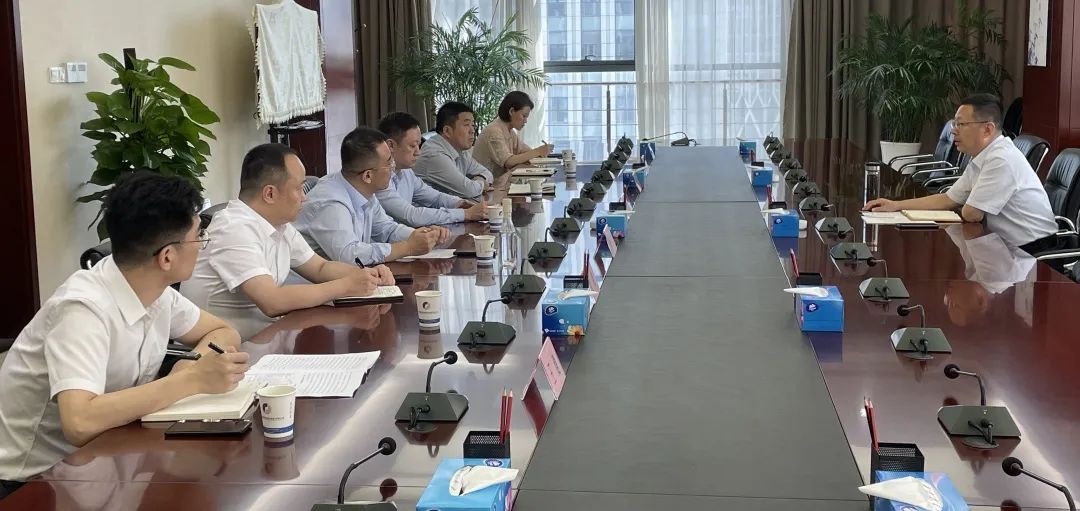 公司黨委書記、董事長杜巖岫帶隊赴合肥考察學習