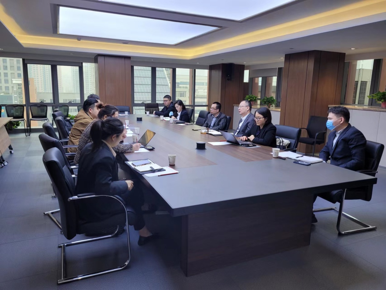 固定收益部與陜西環(huán)保產(chǎn)業(yè)集團投資有限公司開展業(yè)務座談